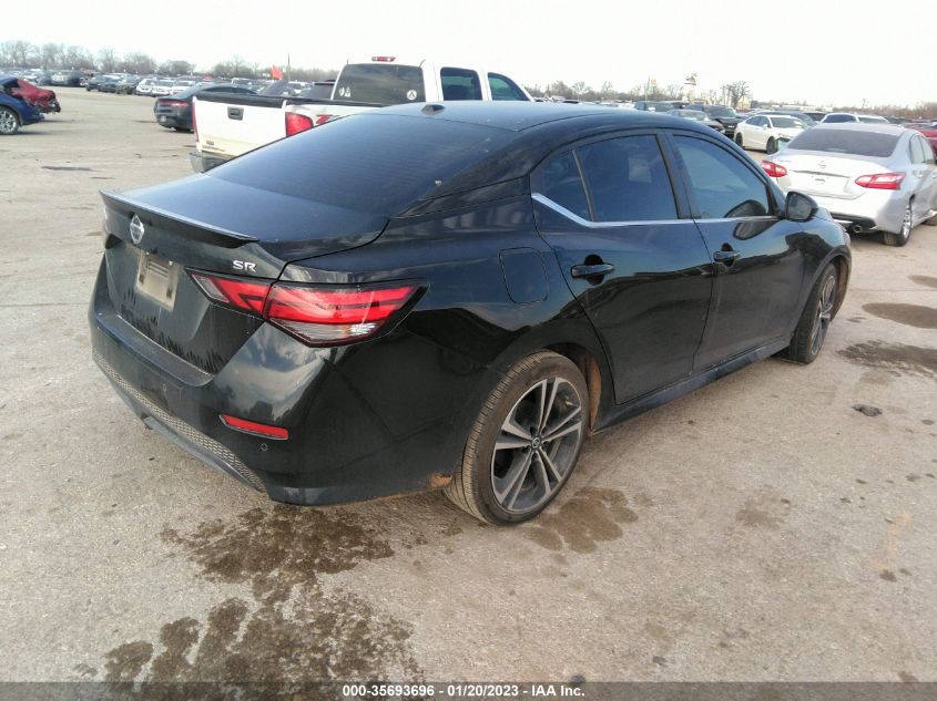 2022 NISSAN SENTRA SR VIN: 3N1AB8DV5NY300166