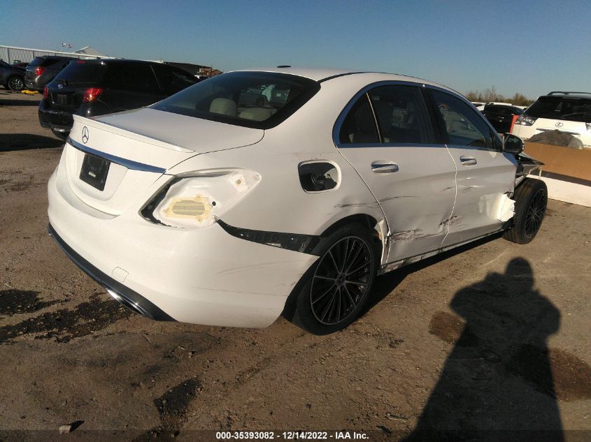 2020 MERCEDES-BENZ C-CLASS C 300 VIN: WDDWF8DB3LR545778
