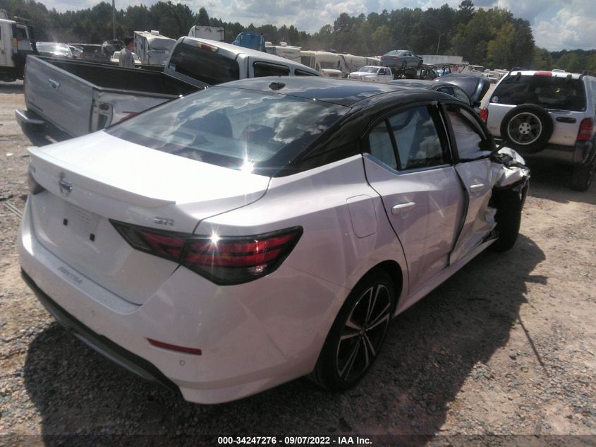 2022 NISSAN SENTRA SR VIN: 3N1AB8DV9NY215122