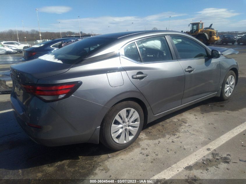 2022 NISSAN SENTRA S VIN: 3N1AB8BV9NY222784