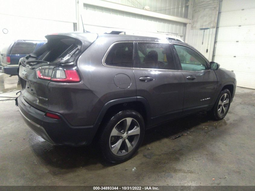 2020 JEEP CHEROKEE LIMITED VIN: 1C4PJMDNXLD529347