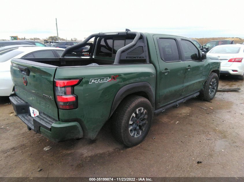 2022 NISSAN FRONTIER PRO-X VIN: 1N6ED1EJ1NN664901