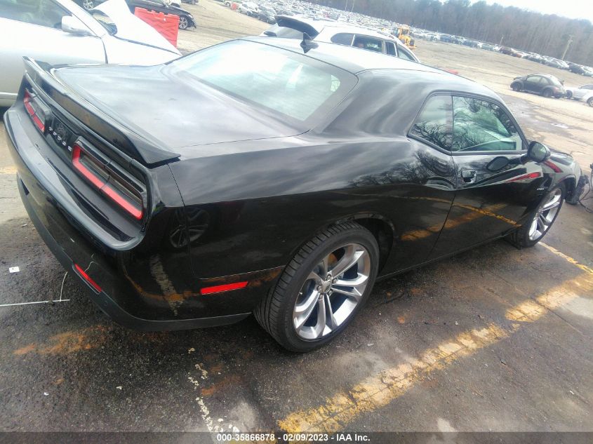 2022 DODGE CHALLENGER R/T VIN: 2C3CDZBT1NH103464