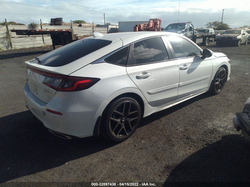 2022 HONDA CIVIC HATCHBACK SPORT TOURING VIN: 19XFL1H89NE004614