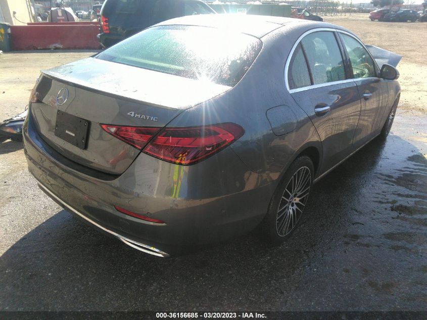 2022 MERCEDES-BENZ C-CLASS C 300 VIN: W1KAF4HB6NR046991