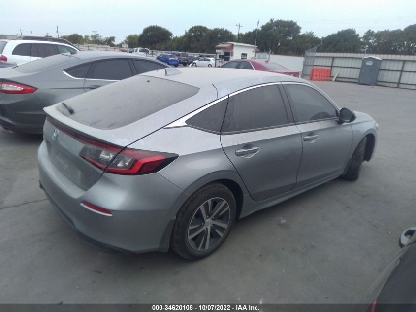 2022 HONDA CIVIC HATCHBACK LX VIN: 19XFL2H57NE008947