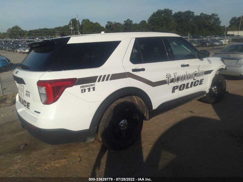 2021 FORD POLICE INTERCEPTOR VIN: 1FM5K8ABXMGC21287
