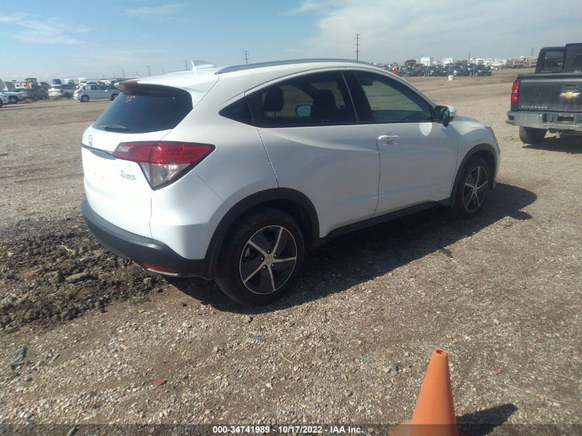 2022 HONDA HR-V EX-L VIN: 3CZRU5H76NM702493