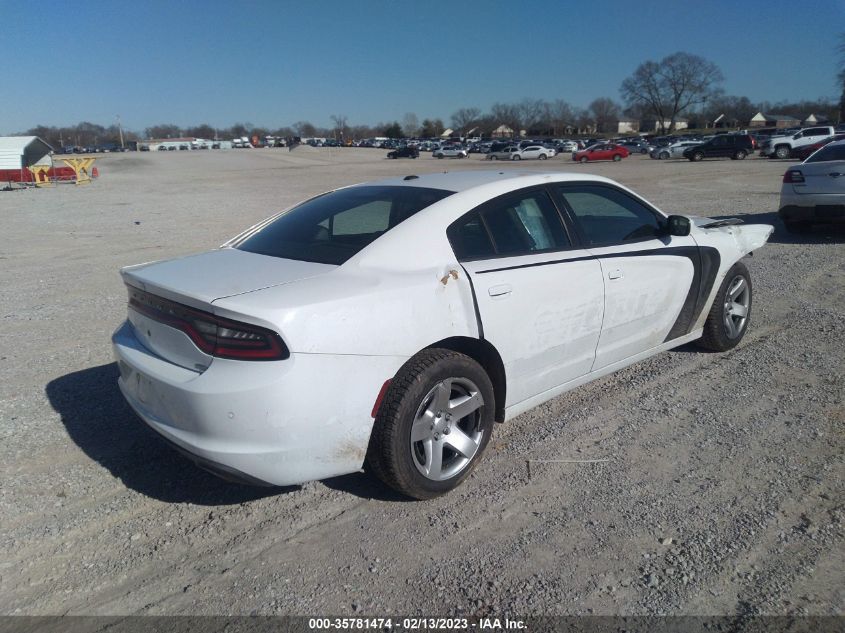 2021 DODGE CHARGER POLICE VIN: 2C3CDXAT4MH532148