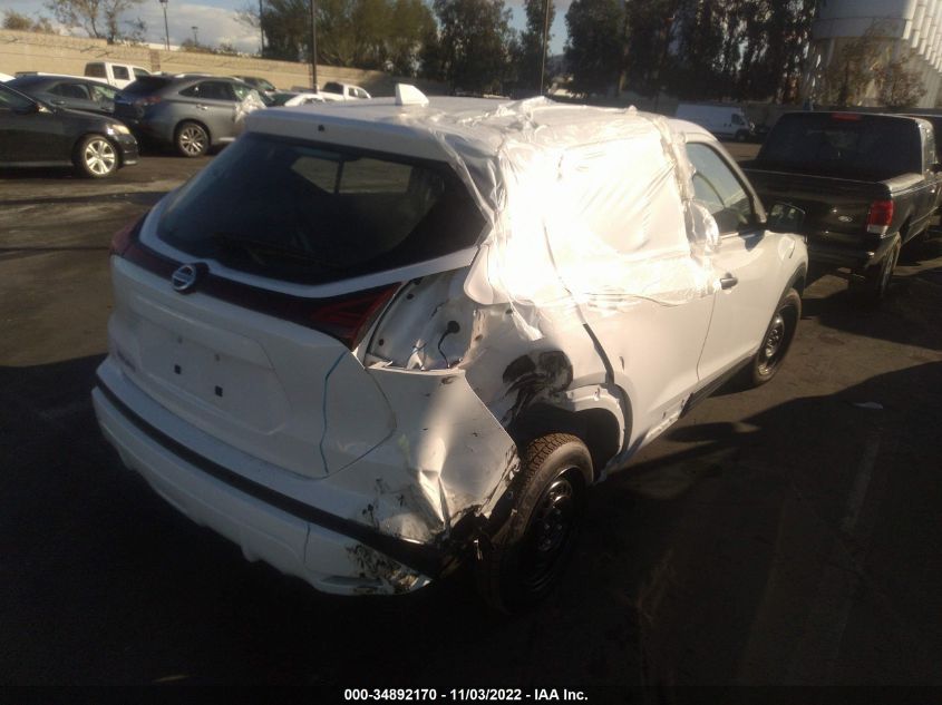 2021 NISSAN KICKS S VIN: 3N1CP5BVXML509491