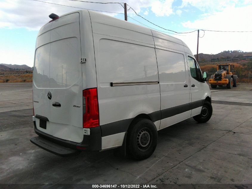 2021 MERCEDES-BENZ SPRINTER VAN VIN: W1W4DBHY5MT050591