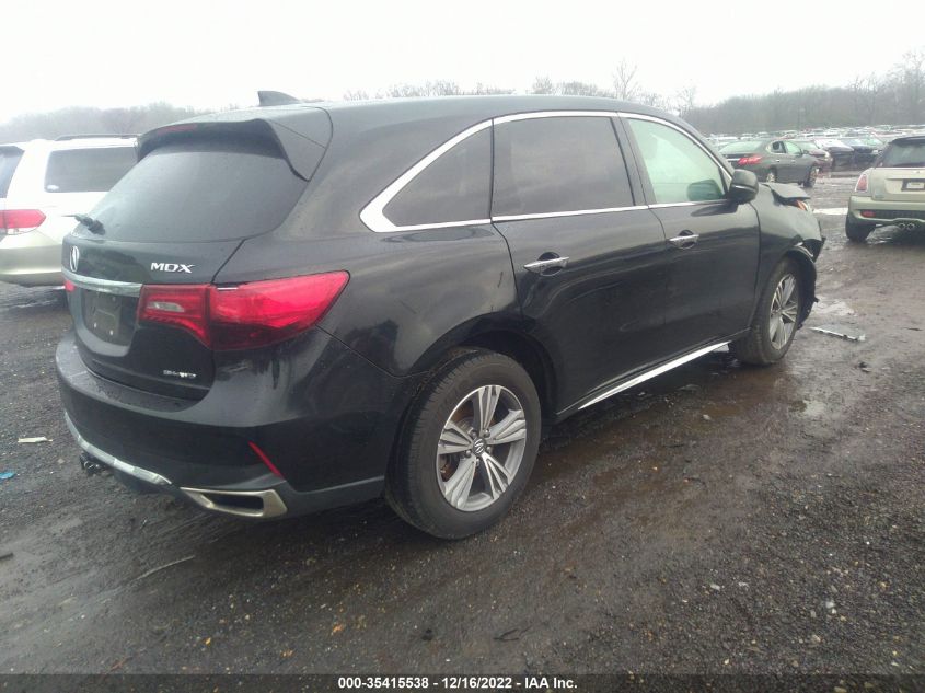 2020 ACURA MDX VIN: 5J8YD4H35LL008998