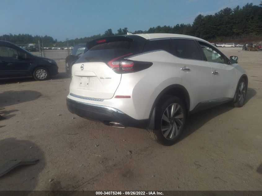 2021 NISSAN MURANO SL VIN: 5N1AZ2CS8MC132877