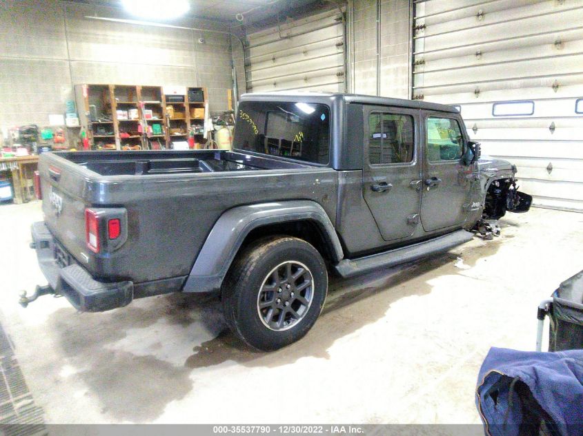 2020 JEEP GLADIATOR OVERLAND VIN: 1C6HJTFG4LL148183