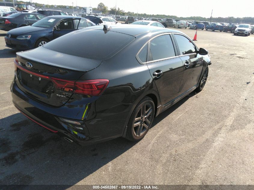 2021 KIA FORTE GT-LINE VIN: 3KPF34AD7ME381353