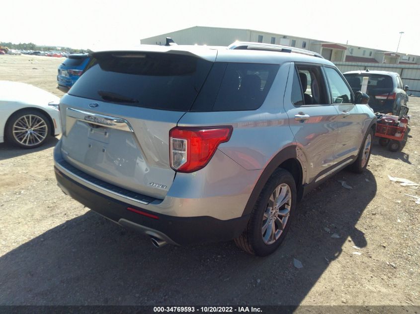 2022 FORD EXPLORER LIMITED VIN: 1FMSK7FH8NGA52446