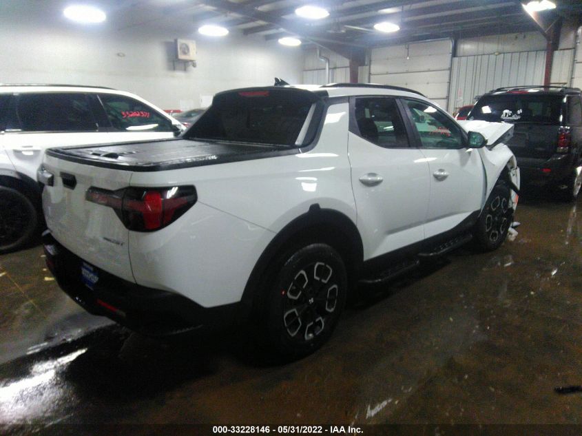 2022 HYUNDAI SANTA CRUZ SEL PREMIUM VIN: 5NTJDDAF7NH024813
