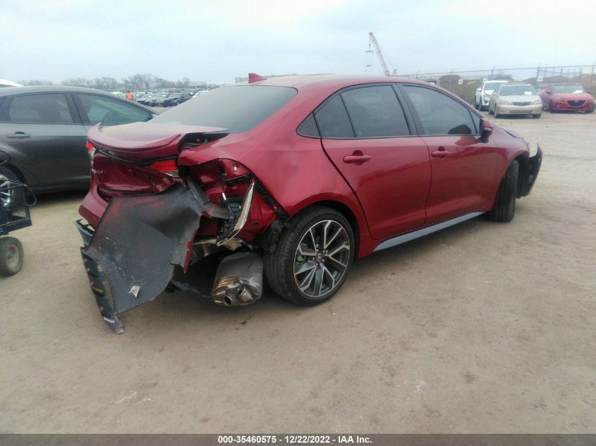 2022 TOYOTA COROLLA SE/SE NIGHTSHADE/APEX SE VIN: 5YFS4MCE9NP107735