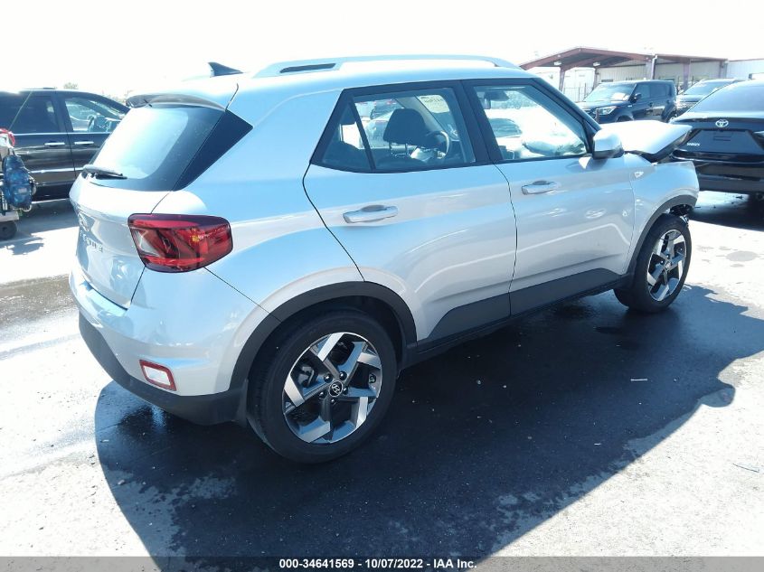 2021 HYUNDAI VENUE SEL VIN: KMHRC8A36MU129439