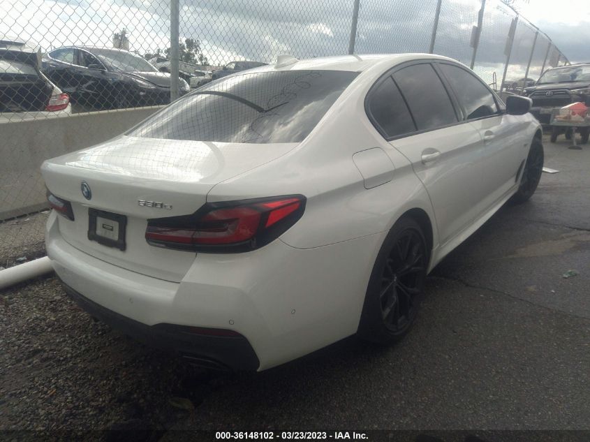 2022 BMW 5 SERIES 530E VIN: WBA13AG08NCJ70438