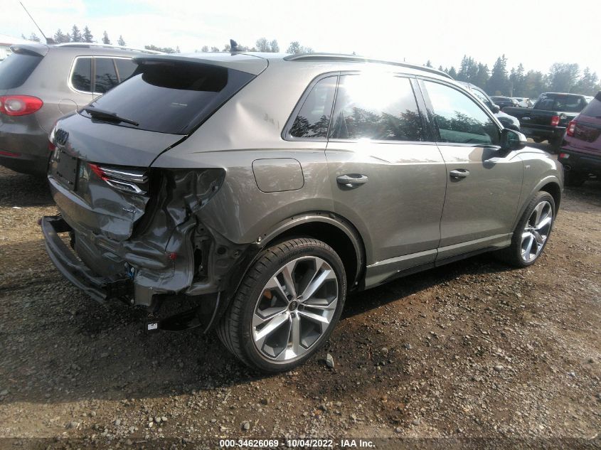 2021 AUDI Q3 S LINE PREMIUM PLUS VIN: WA1EECF36M1029247