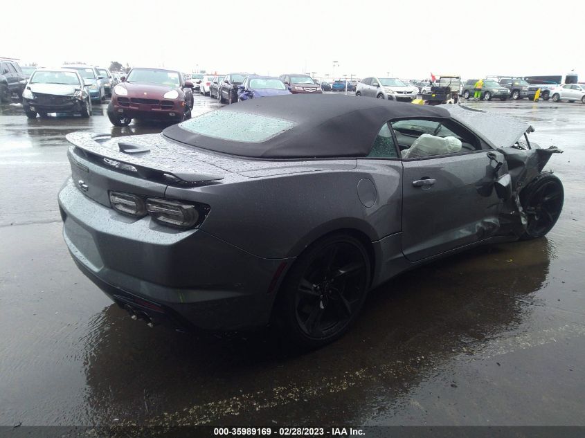 2022 CHEVROLET CAMARO 1SS VIN: 1G1FF3D77N0125997