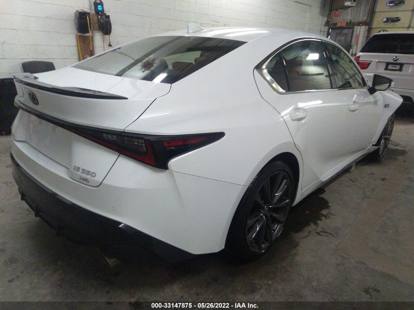 2022 LEXUS IS IS 350 F SPORT VIN: JTHGZ1E28N5023510