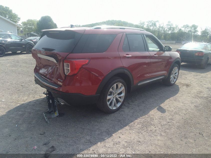 2022 FORD EXPLORER PLATINUM VIN: 1FM5K8HC0NGB44090