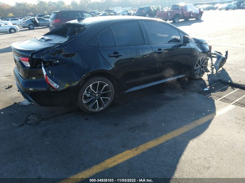 2021 TOYOTA COROLLA SE/NIGHTSHADE/APEX SE VIN: JTDS4MCE5MJ080231