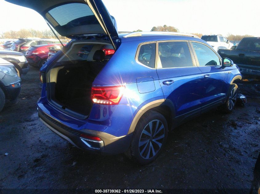 2022 VOLKSWAGEN TAOS SE VIN: 3VVRX7B27NM029589