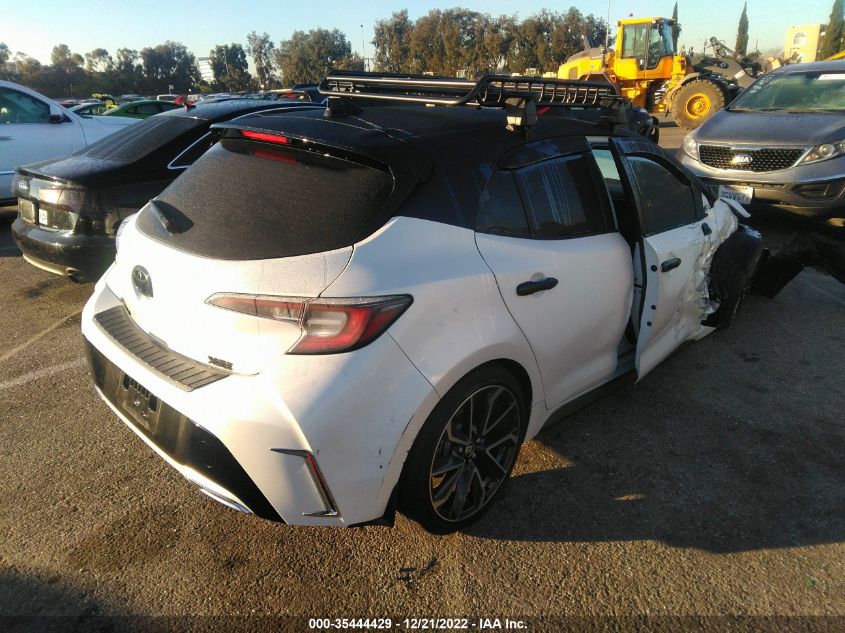 2022 TOYOTA COROLLA HATCHBACK XSE VIN: JTNC4MBE5N3171880