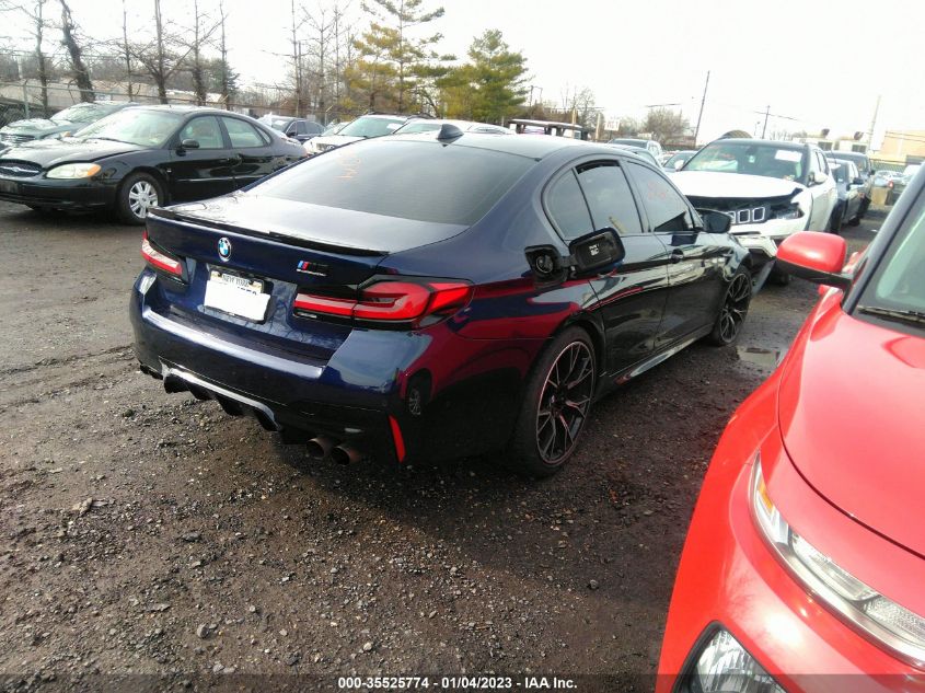 2022 BMW M5 VIN: WBS83CH00NCJ24896