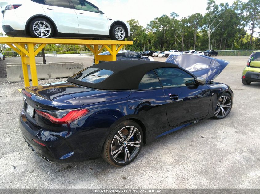 2021 BMW 4 SERIES M440I VIN: WBA53AT0XMCH50198