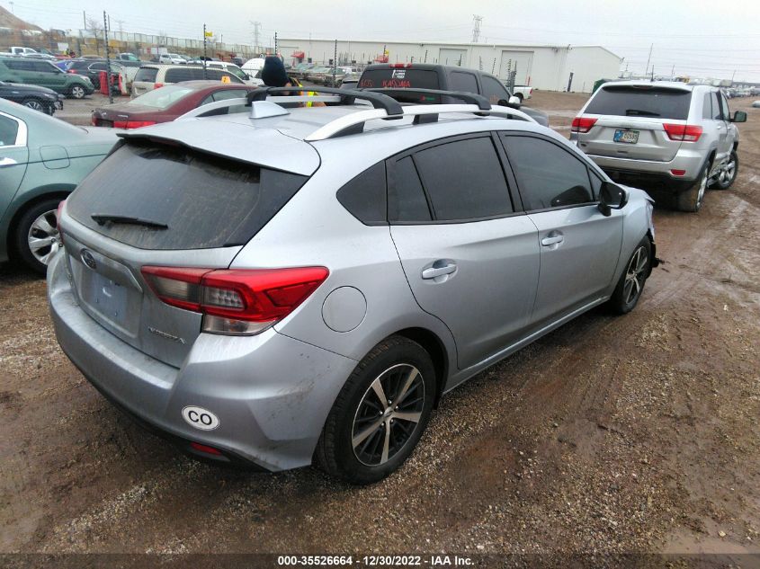 2022 SUBARU IMPREZA PREMIUM VIN: 4S3GTAD64N3710888
