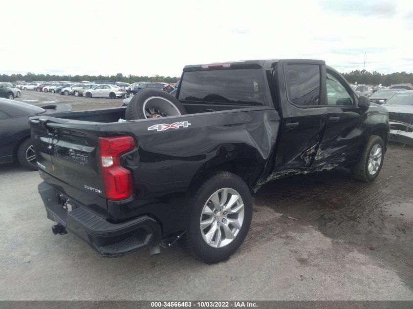 2022 CHEVROLET SILVERADO 1500 LTD CUSTOM VIN: 1GCPYBEK3NZ234830