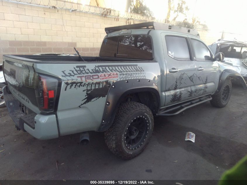 2022 TOYOTA TACOMA 4WD SR/SR5/TRD SPORT VIN: 3TMCZ5AN9NM466136