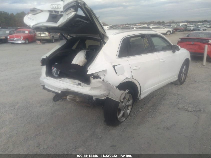 2020 AUDI Q3 PREMIUM VIN: WA1AECF30L1027846