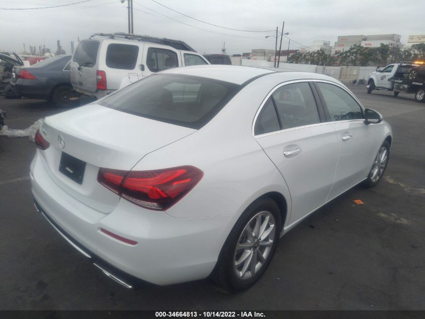 2021 MERCEDES-BENZ A-CLASS A 220 VIN: W1K3G4EB6MJ270947