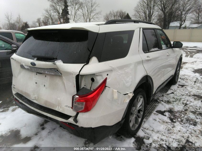 2022 FORD EXPLORER XLT VIN: 1FMSK8DH0NGA23323