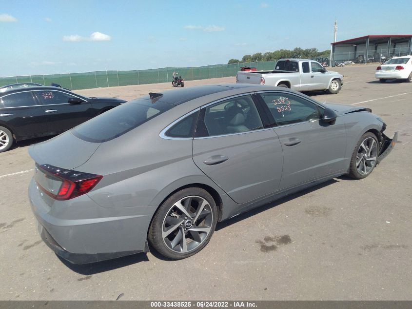 2022 HYUNDAI SONATA SEL PLUS VIN: 5NPEJ4J27NH137957
