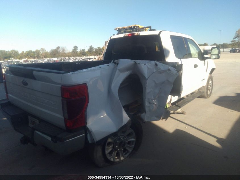 2021 FORD SUPER DUTY F-250 SRW XL/XLT/LARIAT VIN: 1FT7W2BT7MED94038