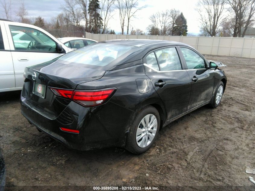 2022 NISSAN SENTRA S VIN: 3N1AB8BVXNY309545