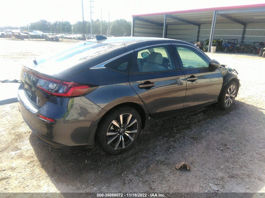 2022 HONDA CIVIC HATCHBACK EX-L VIN: 19XFL1H70NE017694