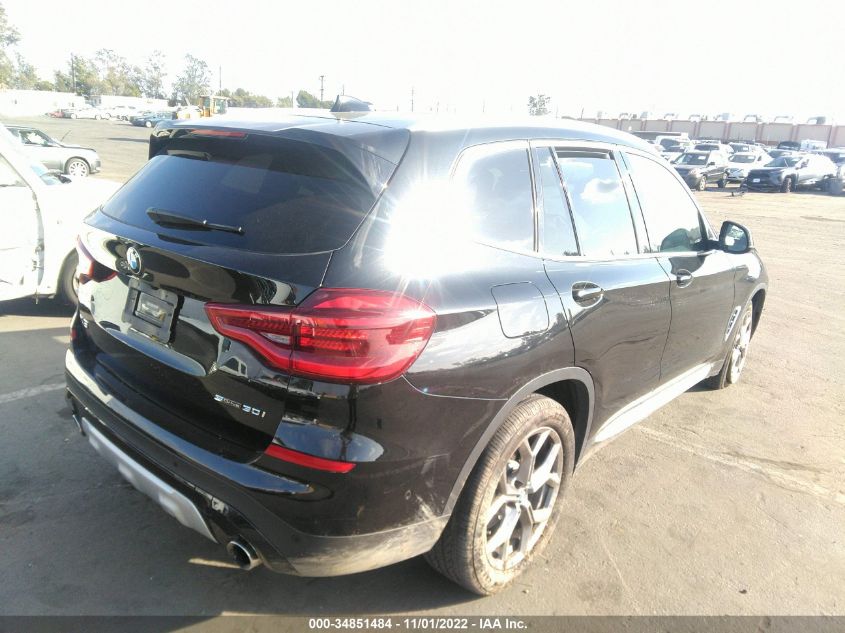 2021 BMW X3 SDRIVE30I VIN: 5UXTY3C01M9G18398