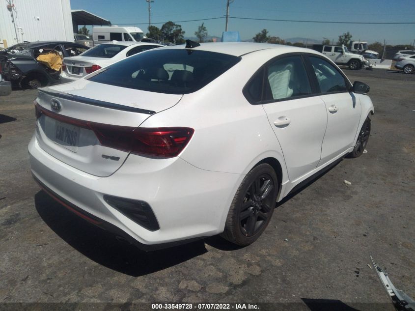 2021 KIA FORTE GT-LINE VIN: 3KPF34AD9ME301230