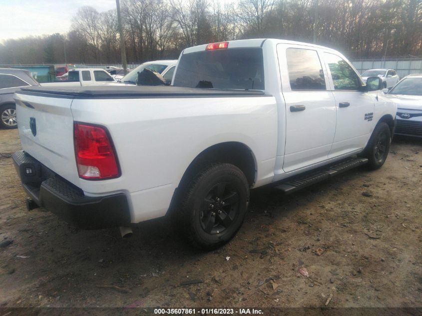 2022 RAM 1500 CLASSIC TRADESMAN VIN: 3C6RR6KG8NG284160