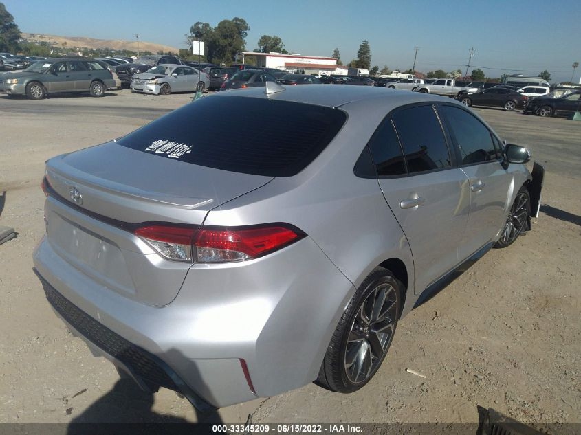 2021 TOYOTA COROLLA SE/APEX SE VIN: JTDP4MCE9MJ058318