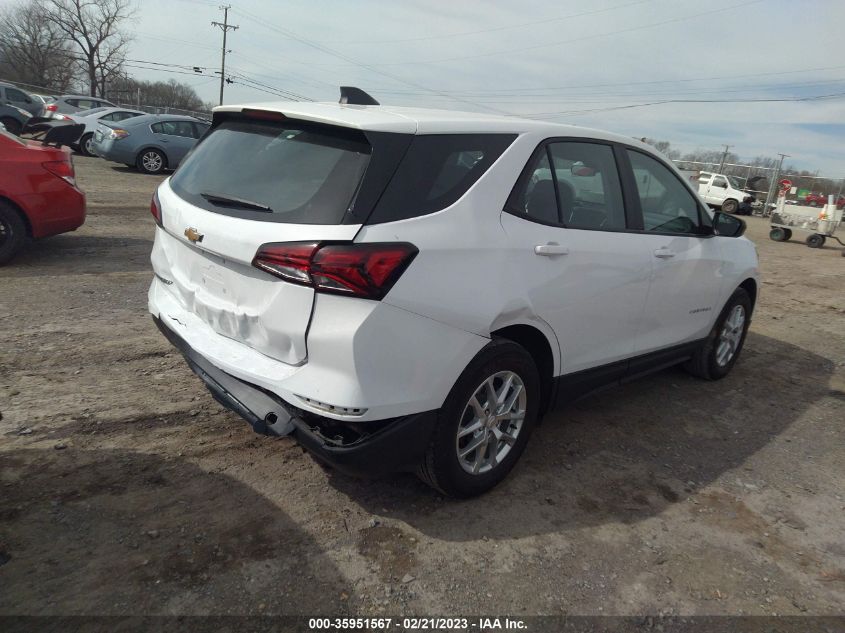 2022 CHEVROLET EQUINOX LS VIN: 2GNAXHEV5N6128436