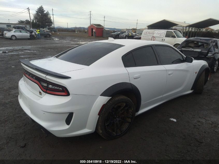 2021 DODGE CHARGER SCAT PACK WIDEBODY VIN: 2C3CDXGJ4MH582506