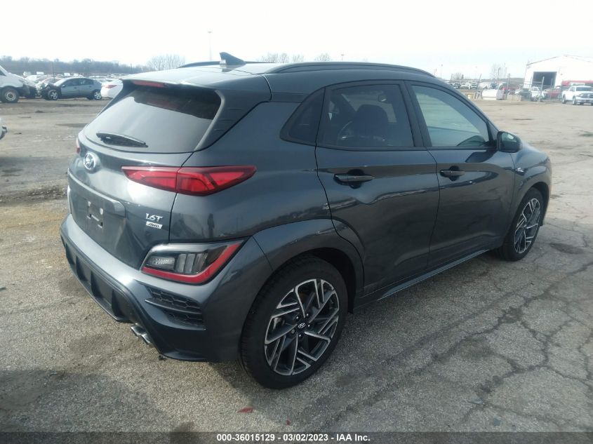 2022 HYUNDAI KONA N LINE VIN: KM8K3CA36NU908829